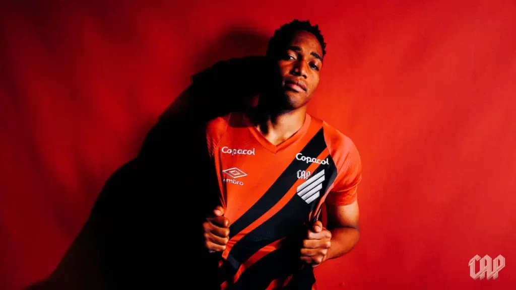 Hayen Palacios, lateral do Athletico. Foto: José Tramontin/athletico.com.br