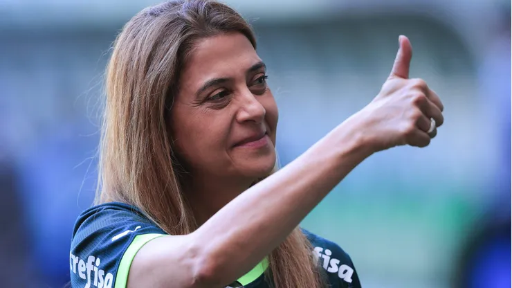 Leila, presidente do Palmeiras