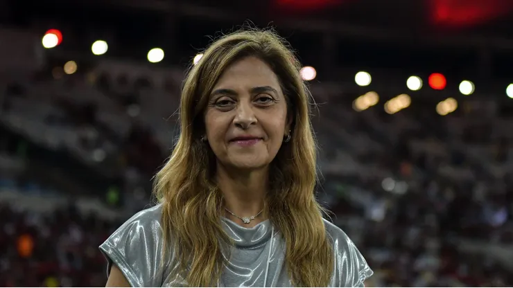 Leila Pereira, presidente do Palmeiras