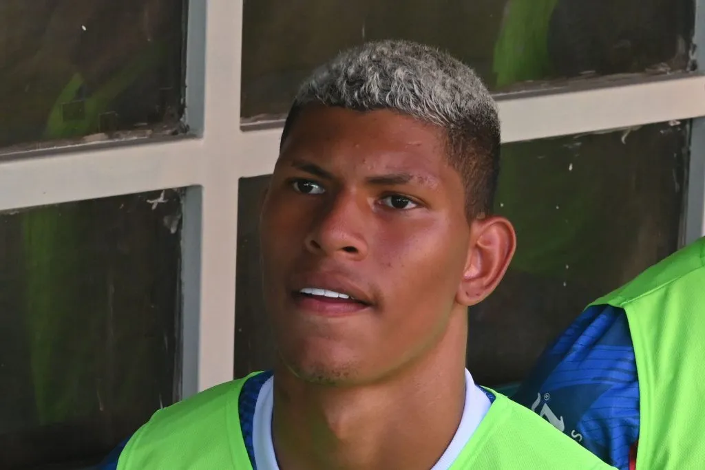 Marcos Victor durante partida contra o Jequié no Campeonato Baiano 2024. Foto: Walmir Cirne/AGIF