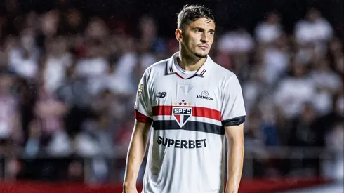Pablo Maia durante confronto contra o Palmeiras na Supercopa de 2024.