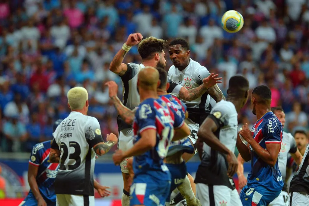 Bahi x Corinthians no 1° turno do Brasileirão 2024. Foto: Walmir Cirne/AGIF