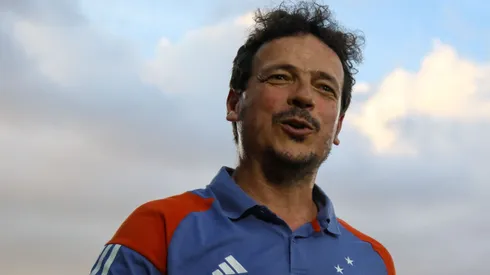Fernando Diniz, técnico do Cruzeiro, durante partida contra o RB Bragantino, pelo Brasileirão Betano.