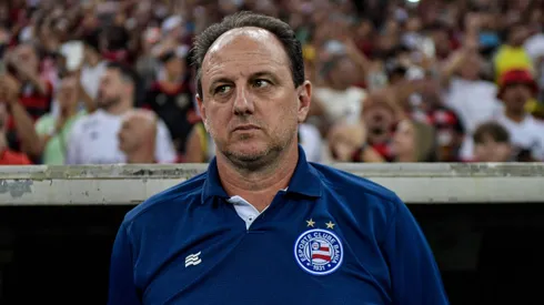 Rogerio Ceni, técnico do Bahia, durante partida contra o Flamengo (Foto: Thiago Ribeiro/AGIF)