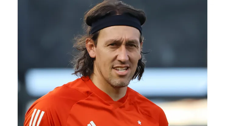 Cássio durante confronto contra o Bragantino no Brasileirão 2024.