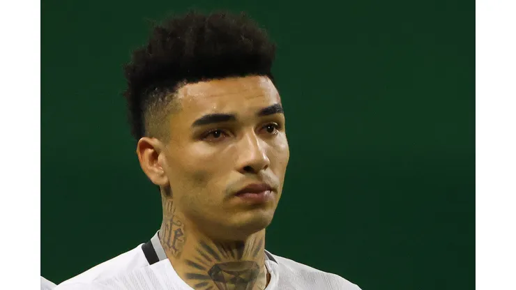 Igor Jesus durante confronto contra o Palmeiras no Brasileirão 2024.