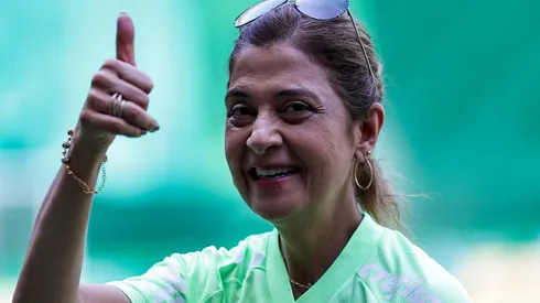 Leila Pereira, presidente do Palmeiras