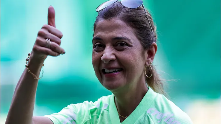 Leila Pereira, presidente do Palmeiras