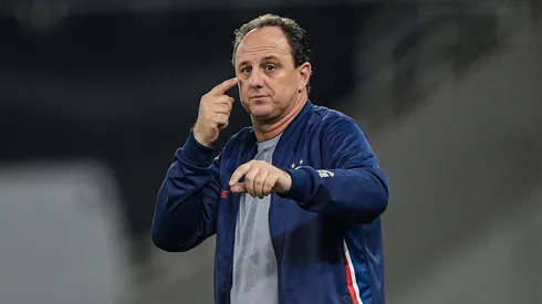 Rogério Ceni, técnico do Bahia, durante partida contra o Botafogo pela Copa Betano do Brasil.