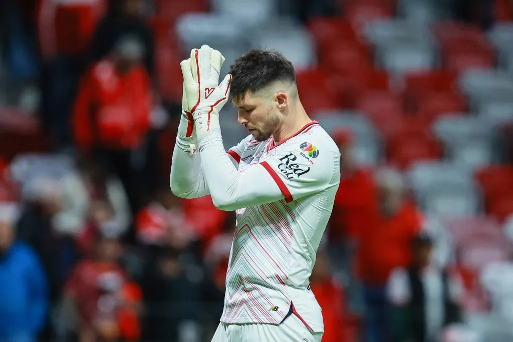 Tiago Volpi em eliminação do Toluca no Torneio Apertura 2024. (Photo by Manuel Velasquez/Getty Images)
