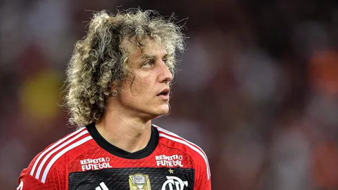David Luiz jogando pelo Flamengo em 2023