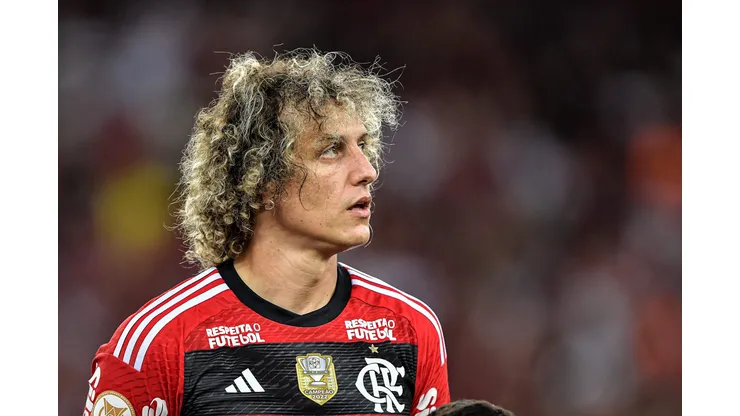 David Luiz jogando pelo Flamengo em 2023