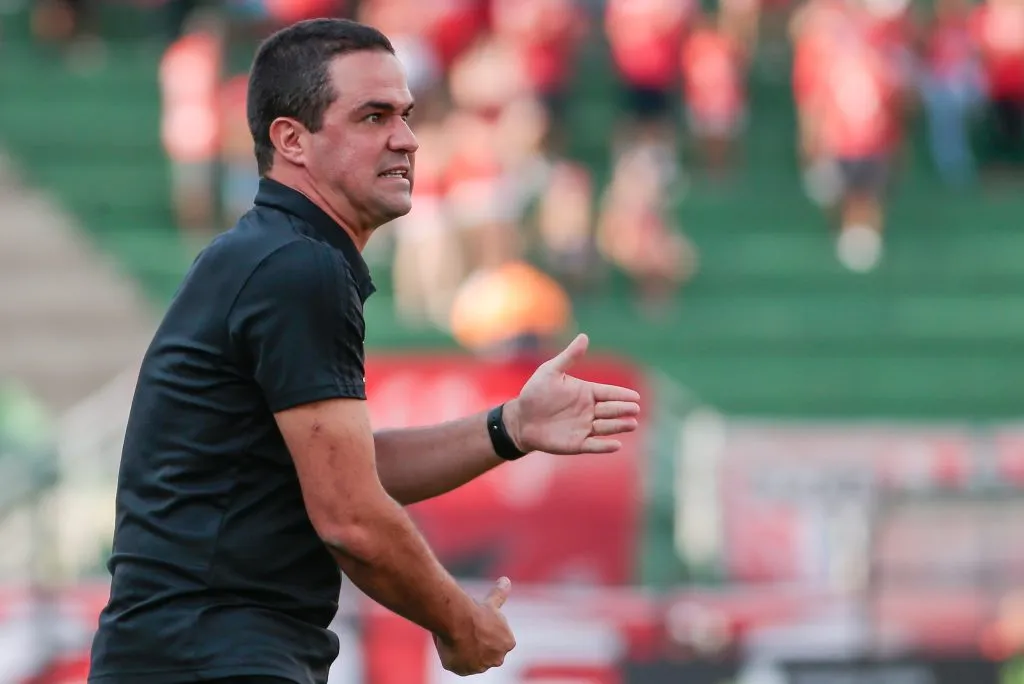 SP – Sao Paulo – 03/02/2019 – Paulista 2019, Sao Paulo x Sao Bento – Andre Jardine tecnico do Sao Paulo durante partida contra o Sao Bento no estadio Pacaembu pelo campeonato Paulista 2019. Foto: Marcello Zambrana/AGIF