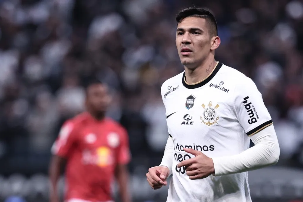 SP – Sao Paulo – 29/08/2022 – BRASILEIRO A 2022, CORINTHIANS X BRAGANTINO – Balbuena jogador do Corinthians durante partida contra o Bragantino no estadio Arena Corinthians pelo campeonato Brasileiro A 2022. Foto: Ettore Chiereguini/AGIF