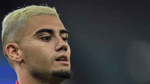 Andreas jogador do Flamengo durante partida contra o Bahia no estadio Maracana pelo campeonato Brasileiro A 2021.