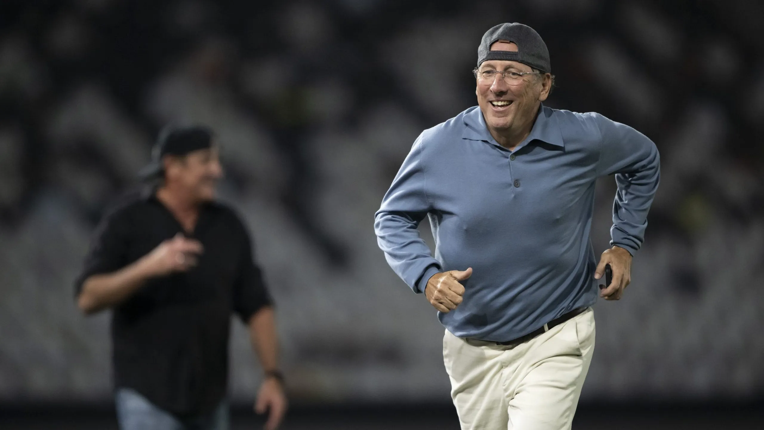 John Textor após partida contra o Palmeiras na Copa Libertadores 2024. Foto: Jorge Rodrigues/AGIF