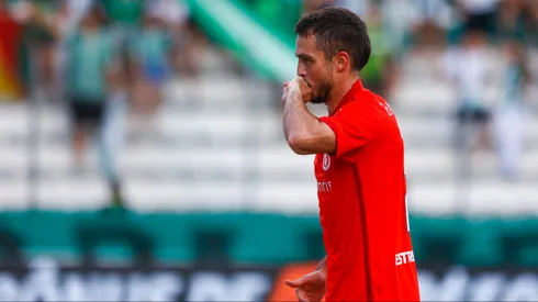 Hyoran, jogador do Internacional, durante partida contra o Juventude pelo Campeonato Gaúcho de 2024.