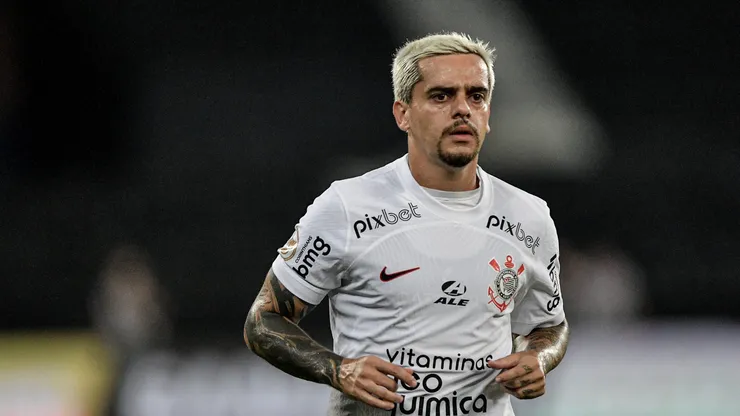 Fagner jogador do Corinthians durante partida contra o Botafogo no estadio Engenhao pelo campeonato BRASILEIRO A 2023.