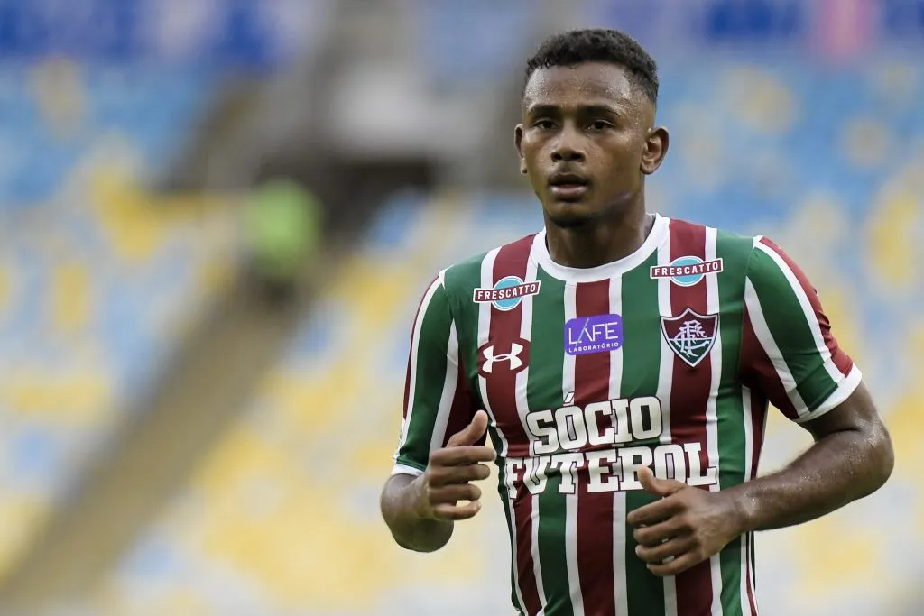 Wendel do Fluminense durante partida contra o Avai no Maracana pelo Campeonato Brasileiro A 2017 Foto: Thiago Ribeiro/AGIF