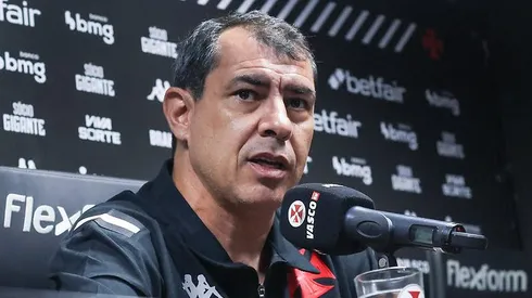 Coletiva de Fabio Carille, treinador do Vasco. Fotos: Dikran Sahagian/Vasco