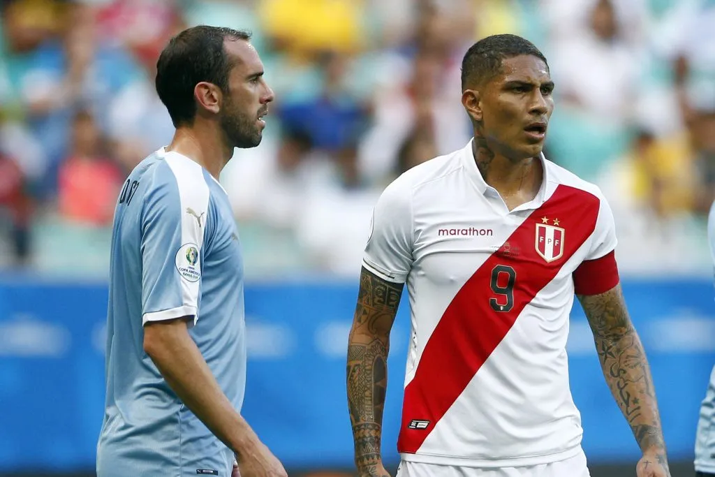 BA – Salvador – 29/06/2019 – Copa America 2019, Uruguai X Peru – Paolo Guerrero jogador do Peru durante partida contra o Uruguai no estadio Fonte Nova pelo campeonato Copa America 2019 Foto: Thiago Calil/AGIF