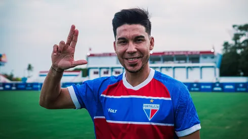 Pol Fernández, novo jogador do Fortaleza.