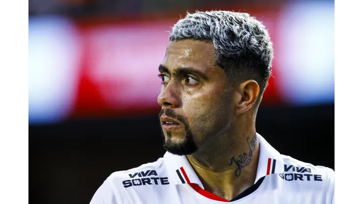 Wellington Rato, jogando pelo São Paulo em 2024