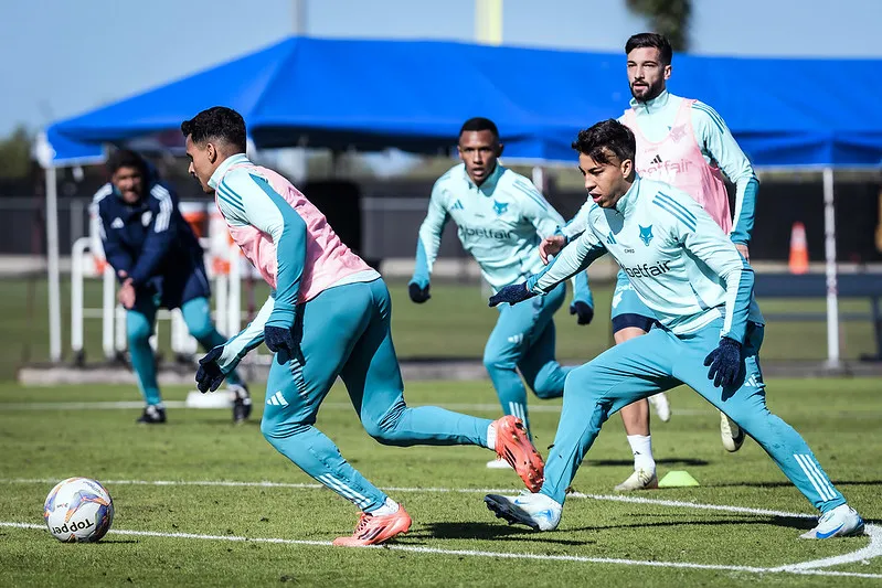 Treino na IMG Academy, nos Estados Unidos.&nbsp;Foto: Gustavo Aleixo/Cruzeiro