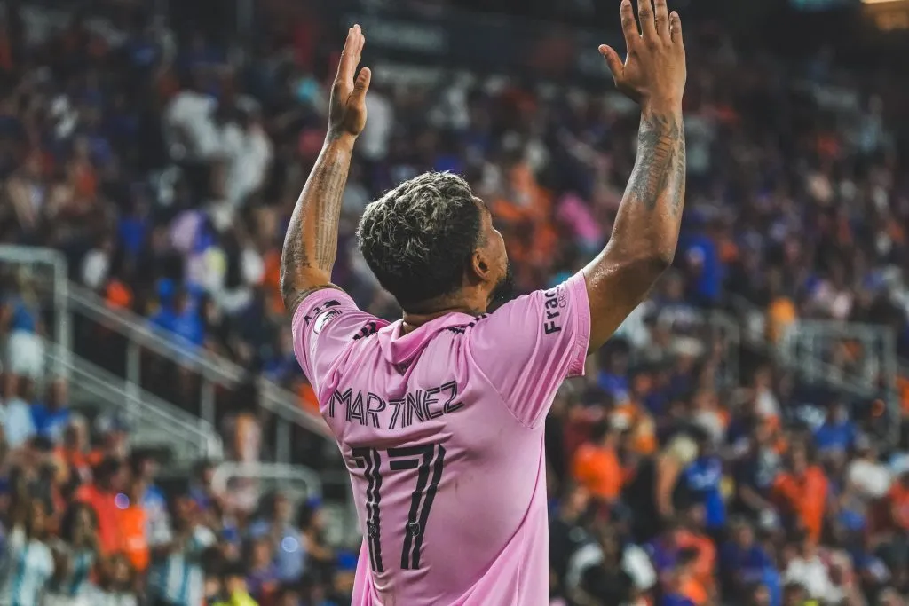 Josef Martínez, ex-companheiro de time do Messi no Inter Miami, interessa ao Vasco. Foto: Reprodução/Inter Miami.