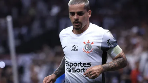 Fagner durante confronto entre Corinthians e Juventude no Brasileirão 2024.