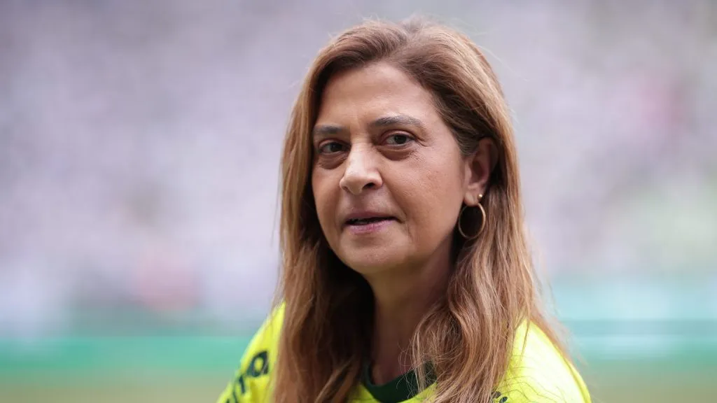 Leila Pereira, presidente do Palmeiras. Foto: Ettore Chiereguini/AGIF