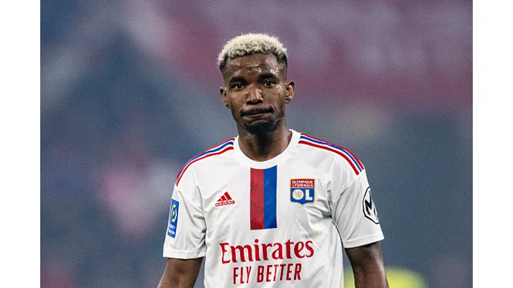 Thiago Mendes atuando no Lyon-FRA em 2023