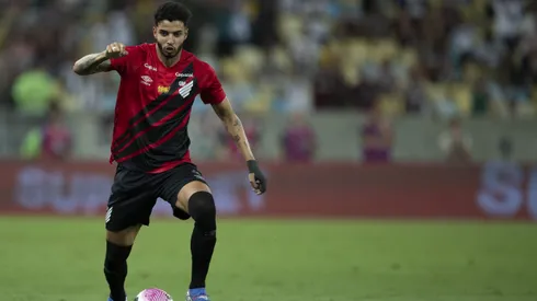 Kaique Rocha jogador do Athletico-PR durante partida contra o Fluminense no estadio Maracana pelo campeonato Brasileiro A 2024.