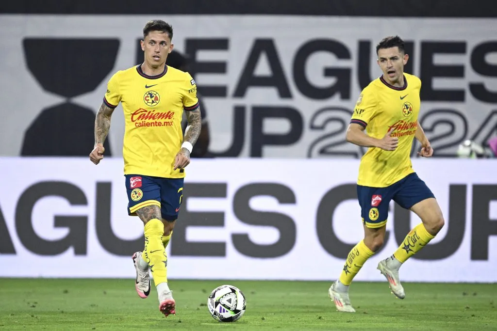 Brian Rodríguez em partida pelo América (Photo by Orlando Ramirez/Getty Images)