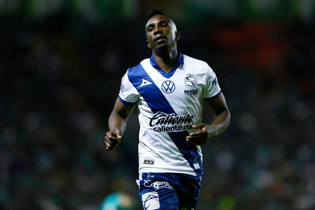 Kevin Velasco durante partida contra o León no Torneo de Clausura 2024. (Photo by Leopoldo Smith/Getty Images)