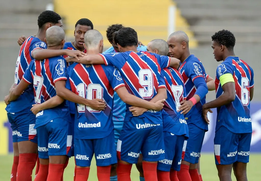 Bahia tem o elenco mais jovem da Copinha 2025, com média de idade de 17 anos. Foto: Jhony Pinho/EC Bahia