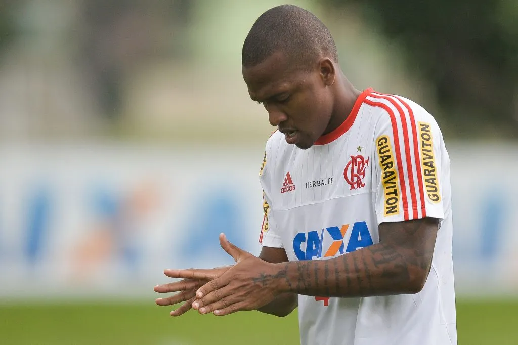 RIO DE JANEIRO – RJ – 25/06/2015 – Treino do Flamengo, Samir durante treino do Flamengo no Ninho do Urubu. Foto: Pedro Martins/AGIF