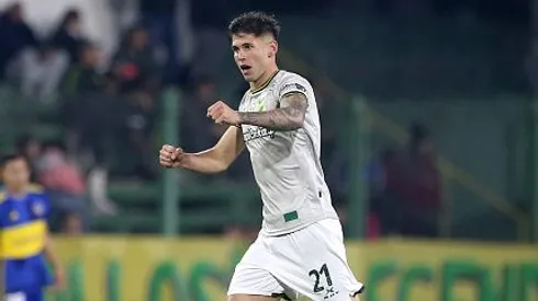 Santiago Ramos Mingo, novo reforço do Bahia, atuando no Defensa y Justicia