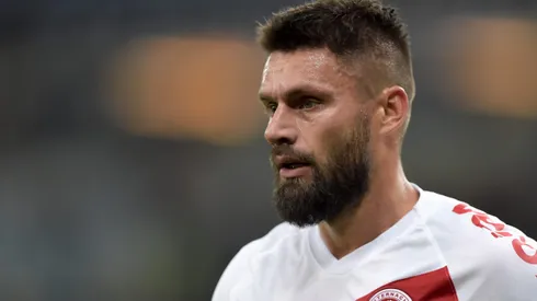 Rafael Sobis jogador do Internacional durante partida contra o Fluminense no estadio Maracana pelo campeonato Brasileiro A 2019.