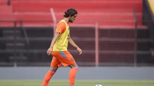 Goncalo Paciencia jogador do Sport durante treino da equipe na Ilha do Retiro em Recife (PE). Foto: Marlon Costa/AGIF