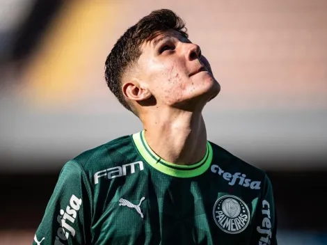 Benedetti celebra estreia no profissional do Palmeiras e revela bastidores