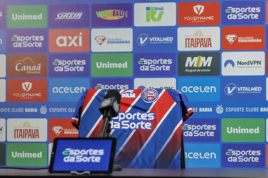 Bahia resinde contrato com Esporte da Sorte (Imagem: Letícia Martins/EC Bahia)