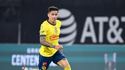 Brian Rodríguez atuando pelo América-MEX em 2024