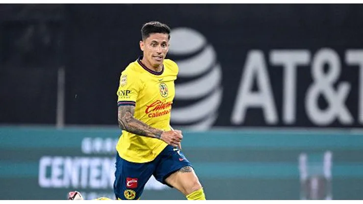 Brian Rodríguez atuando pelo América-MEX em 2024