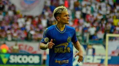 Artur durante confronto entre Bahia x Goiás no Brasileirão de 2019.