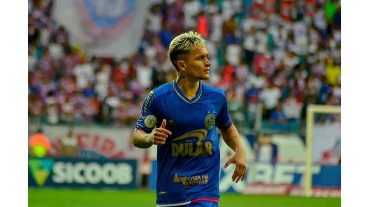 Artur durante confronto entre Bahia x Goiás no Brasileirão de 2019.