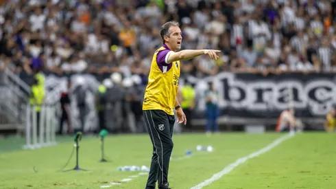 Léo Condé em partida pelo Ceará