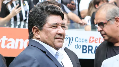 Presidente da CBF Ednaldo Rodrigues no estadio Arena MRV pelo campeonato Copa Do Brasil 2024. Foto: Gilson Lobo/AGIF