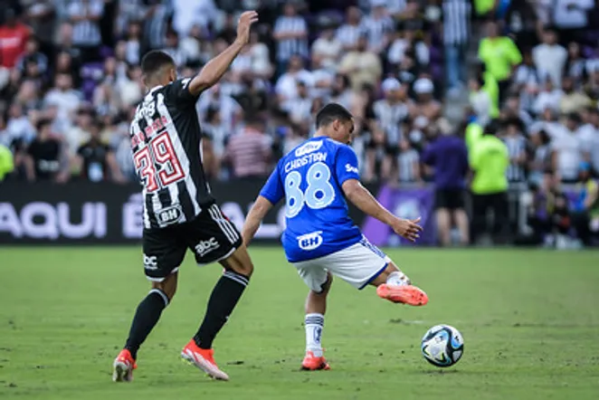 Atlético-MG x Cruzeiro, no Orlando City Stadium, em Orlando-EUA.&nbsp;Foto: Gustavo Aleixo/Cruzeiro