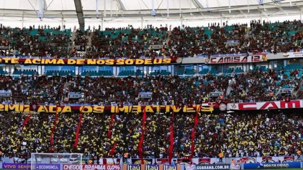 Torcida do Vitória na Fonte Nova – Foto: Felipe Oliveira